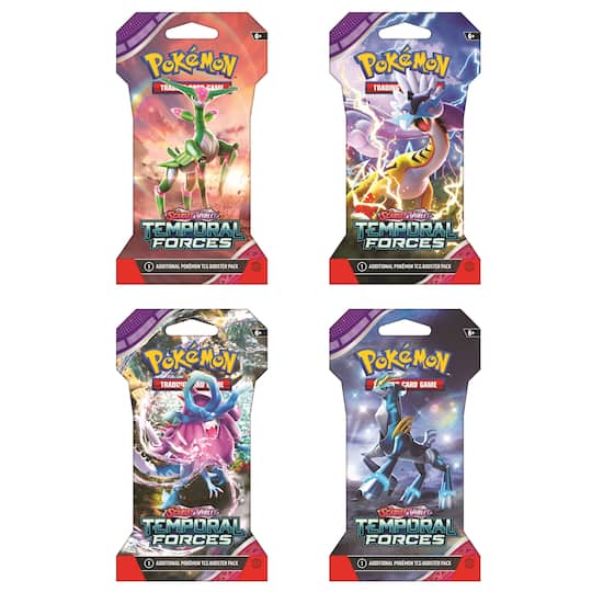 Pokmon Trading Card Game Scarlet & Violet Temporal Forces Booster Pack Pokmon Trading Card Game Scarlet & Violet Temporal Forces Booster Pack
